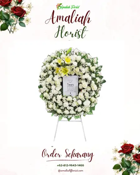 Krans Bunga Duka Pagar Wangi