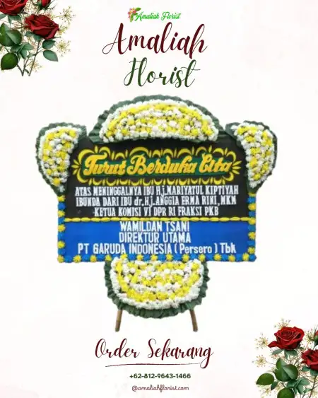Papan Bunga Duka Pagar Wangi
